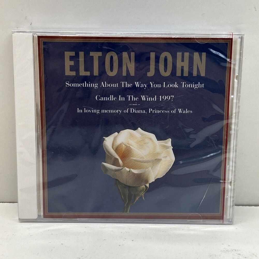 Elton John CD - Elton John Candle In The Wind CD Single 1997 Princess Diana NEW